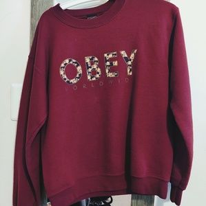 Obey worldwide crewneck